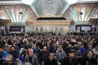 مراسم هفتمین روز رحلت مرحوم آیت‌الله هاشمی رفسنجانی