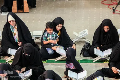 جزءخوانی قرآن کریم در مسجد جامع خرمشهر 