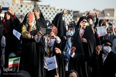 اجتماع دختران انقلاب برای حمایت از حجاب