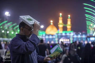 قرار بندگی؛ احیای شب نوزدهم رمضان در آستان مقدس عباسی