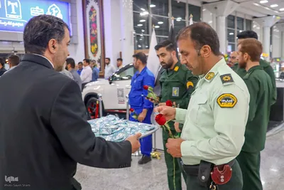 کاروان زیر سایه خورشید در شیراز