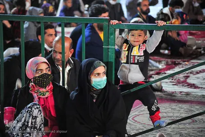 جشن نیمه شعبان در حرم علی بن مهزیار