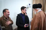 دیدار شطرنج‌باز نوجوان آرین غلامی با رهبر معظم انقلاب