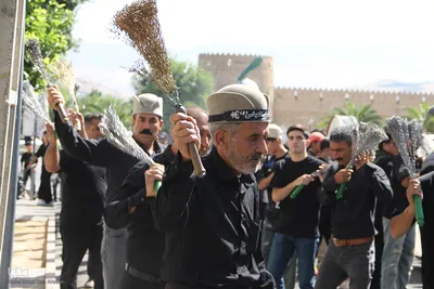 عزاداری قشقایی‌ها در تاسوعای حسینی شیراز