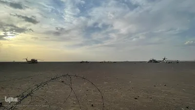 بقایای هواپیماهای نظامی آمریکا در صحرای طبس