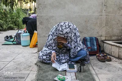 مراسم دعای عرفه در دانشگاه تهران