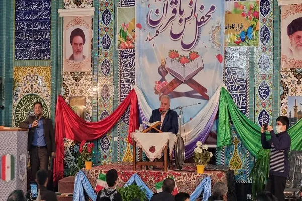 محفل انس با قرآن در گلبهار برگزار شد + عکس
