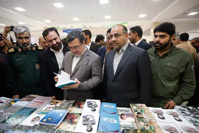 مراسم افتتاحیه دهمین نمایشگاه ملی کتاب دفاع مقدس، انقلاب اسلامی و مقاومت