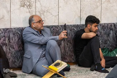محفل انس با قرآن کریم در مسجد حضرت رسول اکرم (ص)‎‎