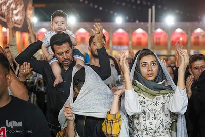 شام غریبان در حرم شاهچراغ(ع)‎