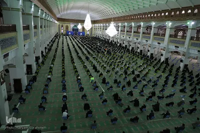 ارتباط تصویری مقام معظم رهبری با جمعی از مردم آذربایجان شرقی‎