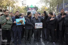 مراسم تشییع پیکر شهید محمد عبداللهی
