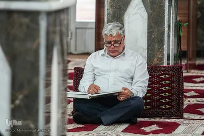 ترتیل‌خوانی قرآن کریم در مسجد اهل‌بیت(ع) اهواز 