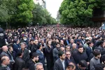 تشییع شهدای خدمت در تبریز