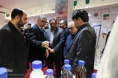 بازدید سیدحمیدرضا طیبی، رییس جهاددانشگاهی از نمایشگاه ملی دستاوردهای انقلاب اسلامی و دفاع مقدس
