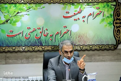 نشست خبری محمد رضا آخوندی مدیرکل منابع طبیعی استان یزد