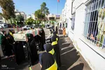 میزبانی دانش آموزان شیرازی از شهدای گمنام