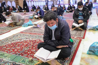 محفل انس با قرآن در حرم شاهچراغ(ع)