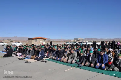 نماز طلب باران در روستای سیوجان