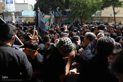مراسم جاماندگان اربعین حسینی در اهر