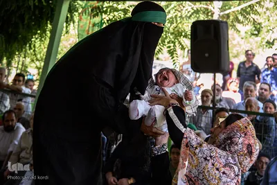 برگزاری مراسم عاشورای قدیم روستای مهران طالقان
