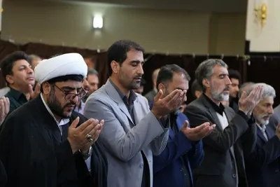 تشییع پیکر شهید گمنام در دانشگاه لرستان
