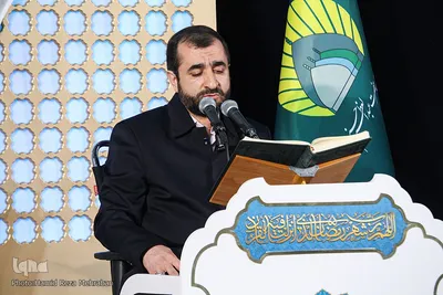 مراسم جز خوانی در حرم حضرت عبدالعظیم حسنی