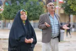 تعویض پرچم حضرت شاهچراغ (ع)
