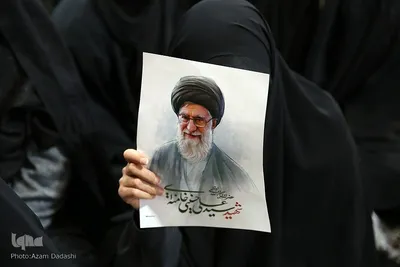تجمع حماسی بانوان قزوینی در سوگ رهبر شهید