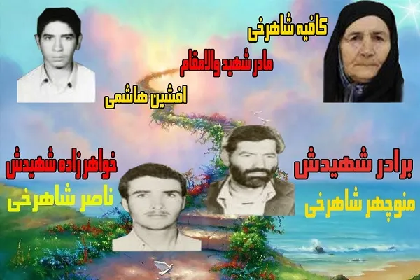مادر شهید «افشین هاشمی» به دیدار فرزندش شتافت