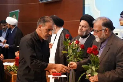مراسم بزرگداشت شهدای جنگ رمضان لرستان