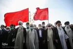 تشییع پیکر شهید حجت الاسلام محمد اصلانی در حرم مطهر رضوی
