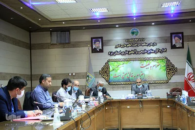 نشست خبری محمد رضا آخوندی مدیرکل منابع طبیعی استان یزد
