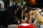 استمرار آموزش در پساجنگ؛ برگزاری کلاس‌های رفع اشکال در حاشیه تجمعات مردمی