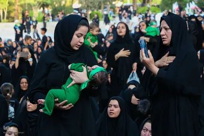 مراسم شیرخوارگان حسینی در مبارکه