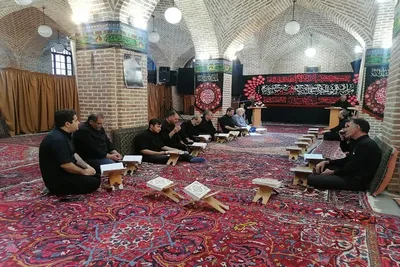 کرسی تلاوت مسجد استاد شاگرد تبریز