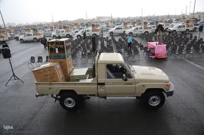 توزیع ۸۰۰ سری جهیزیه نوعروسان استان همدان اهدایی مقام‌ معظم‌ رهبری‎