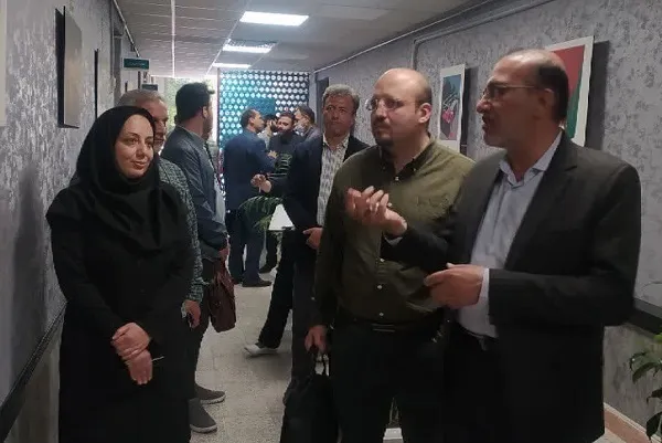 بازتاب هنری «طوفان الاقصی» در دانشگاه تهران