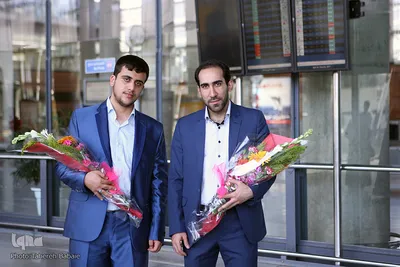 بازگشت نمایندگان ایران از مسابقات کویت

