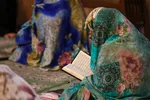 مراسم معنوی اعتکاف در مسجد دانشگاه تبریز