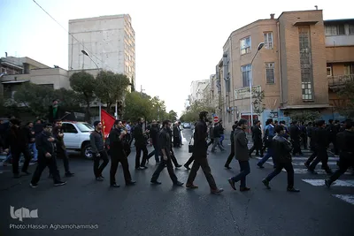 تجدید بیعت دسته‌های عزاداری دانشجویی با رهبر معظم انقلاب