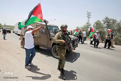 تظاهرات فلسطینیان بر ضد طرح الحاق «کرانه باختری» به سرزمینهای اشغالی