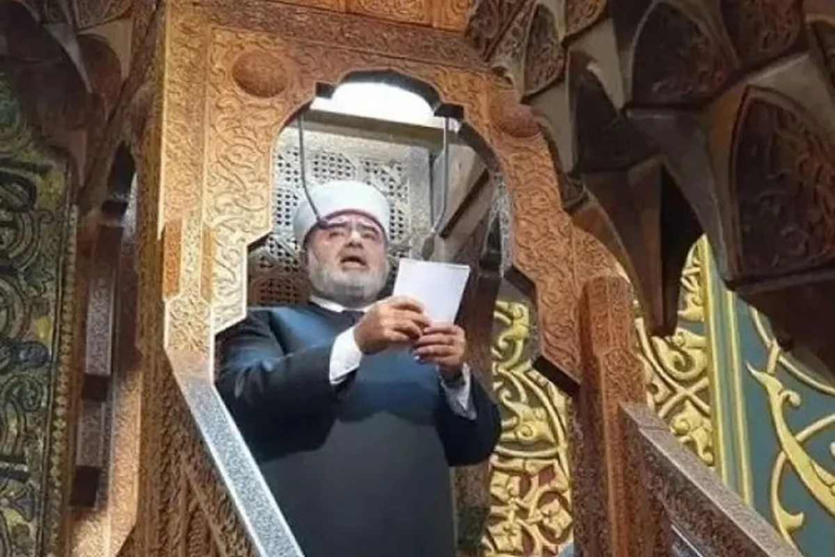 Khatibu wa Al-Aqsa akamatwa baada ya hotuba kali dhidi ya Ukimya wa Waarabu na Waislamu