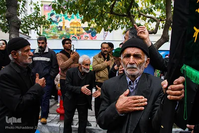 مراسم اربعین حسینی در جوار حرم مطهر رضوی