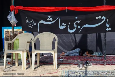 زائران پیاده امام رضا(ع)