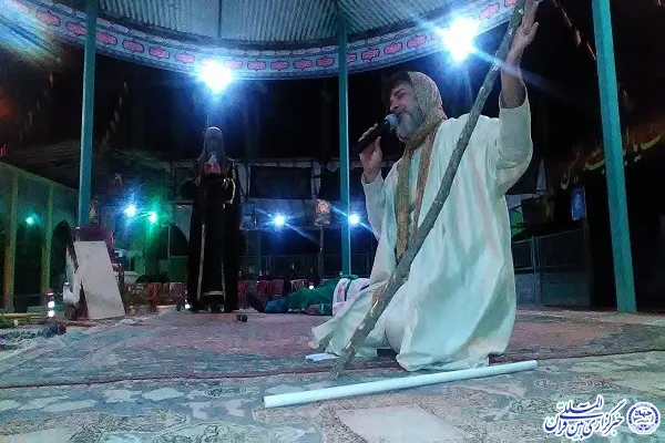 هشتمین روز از سوگواره تعزیه «غریب»