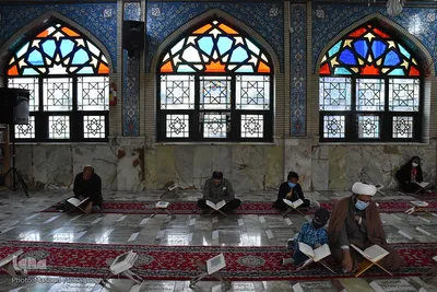 مراسم جزءخوانی قرآن کریم در سمنان‎‎‎‎
