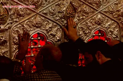 ইরাকের পবিত্র নগরী কারবালায় শামে গারিবার শোকানুষ্ঠান