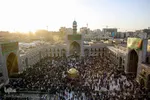 نقاره‌زنی حرم مطهر رضوی در آستانه میلاد حضرت رضا علیه السلام
