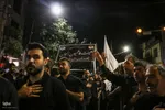 دسته عزاداری هیئت فاطمیون زنجان در شب عاشورا